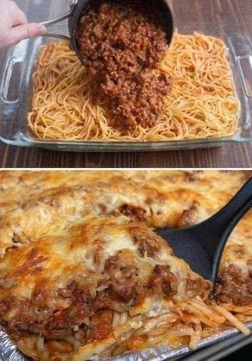 Million Dollar Spaghetti Casserole 448177806_122130255638262986_6161984423019189797_n