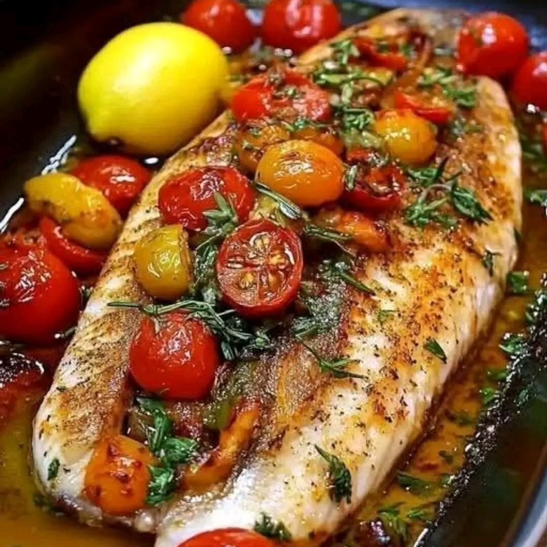 Mediterranean Baked Fish 1765695616960
