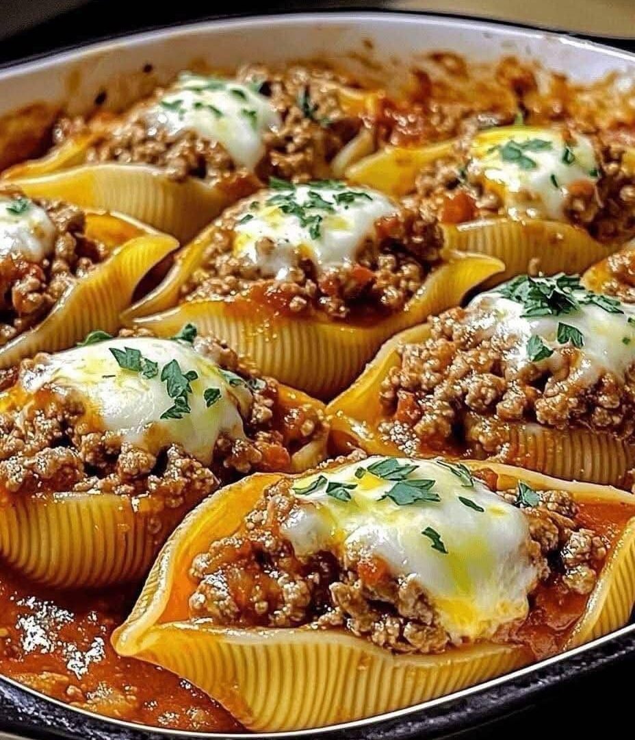 Beef-Stuffed Shells with Creamy Ricotta Filling 649388363_4187225784864076_1519454778170394776_n (1)